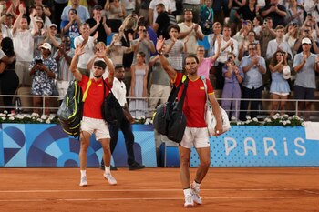 Rafa Nadal y Carlos Alcaraz