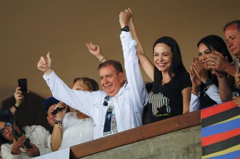 El candidato presidencial de la