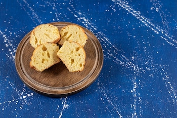 Bizcocho de mazapán. (Freepik)