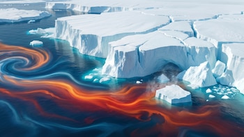 Advierten que el deshielo acelerado en la Antártida podría elevar el nivel del mar hasta 58 metros