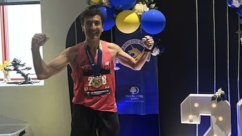 Un chef con tres estrellas Michelin batió su récord de maratón Boston a los 48 años