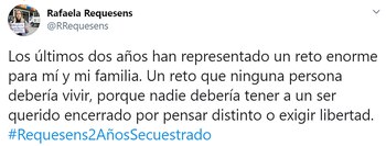 Juan Requesens tuits