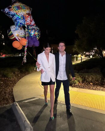 La pareja de colombianos realizó