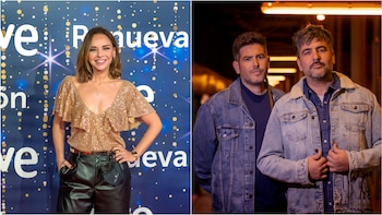 Chenoa y Estopa, en fotografías