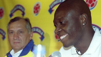 Freddy Rincón's son refers to