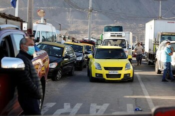 Los camioneros se movilizaron desde