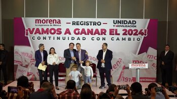 El militante estuvo acompañado de