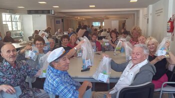 Ayudan a unas 3000 personas.