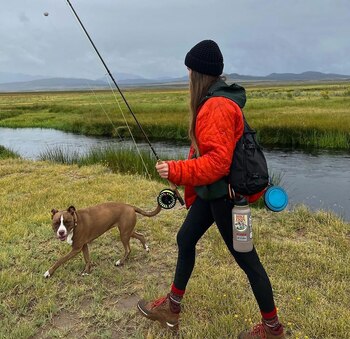 David Bourgeois usó zapatos protectores