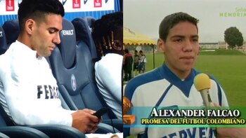 Falcao bromeó con el cambio