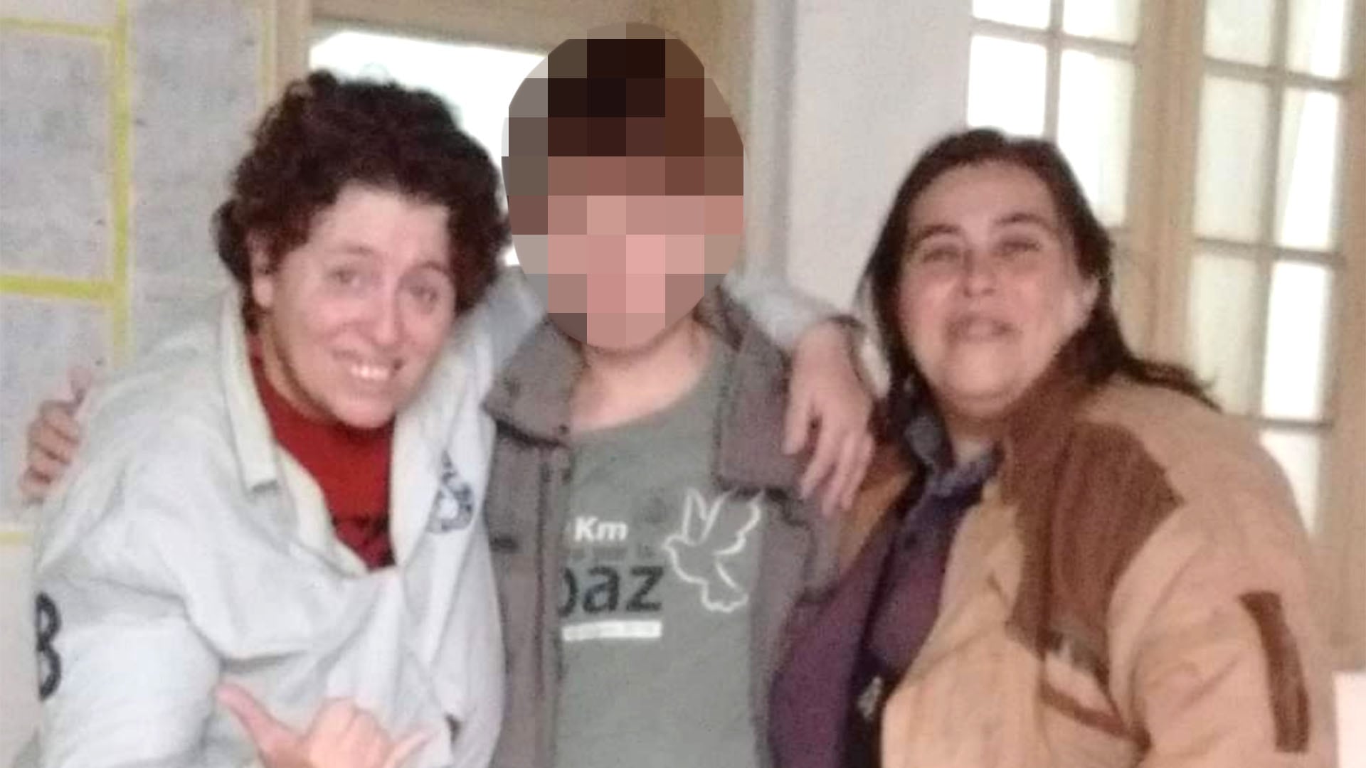 Pamela Cobbas y Roxana Figueroa, dos de las tres víctimas del crimen cometido en una pensión de Barracas