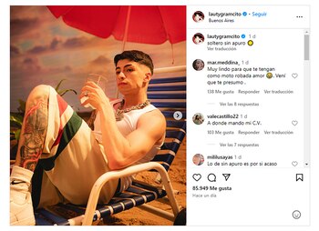 La respuesta de Lauty Gram