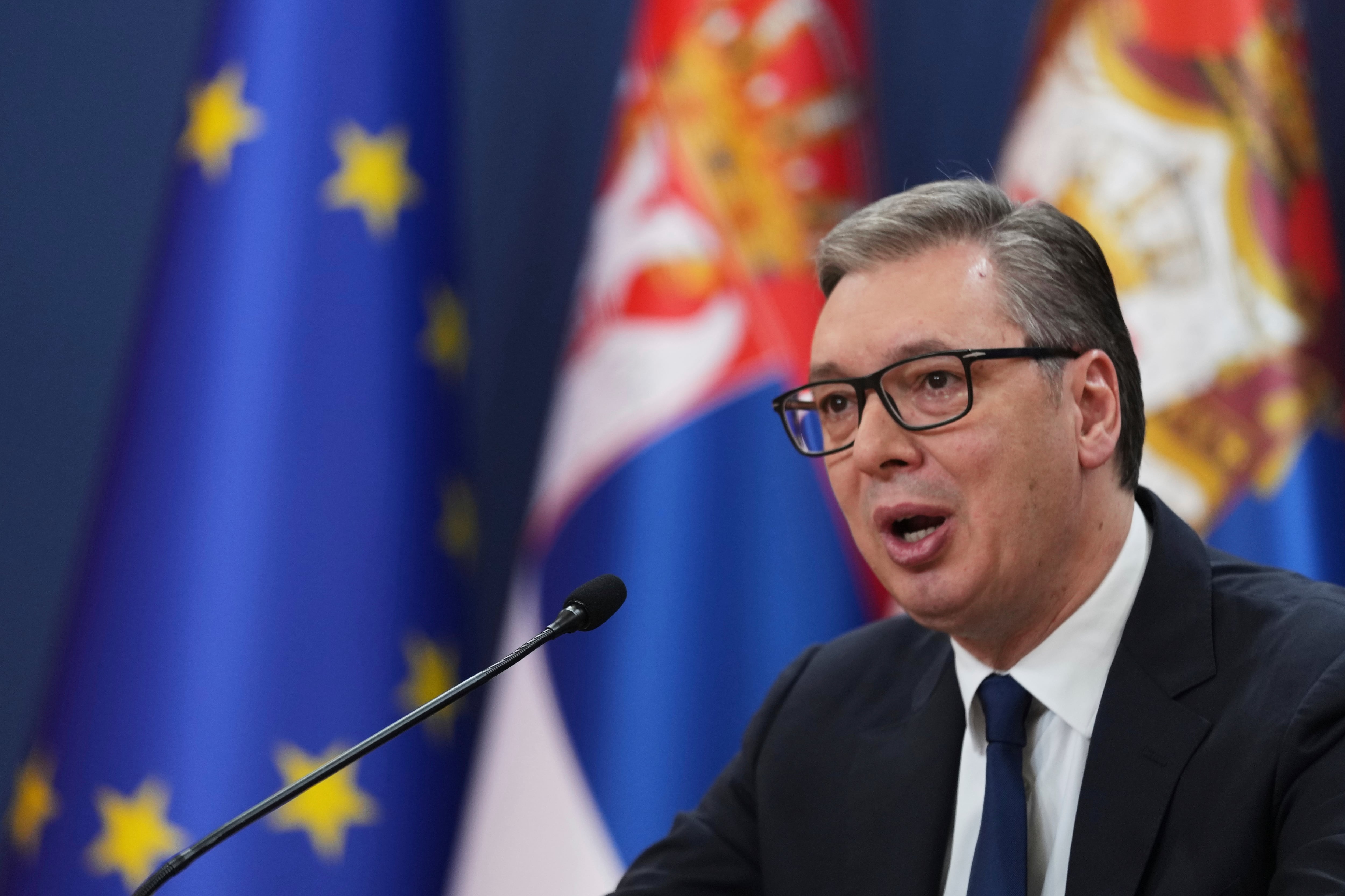 Serbian President Hospitalized After US Trip Serbian President Aleksandar Vucic