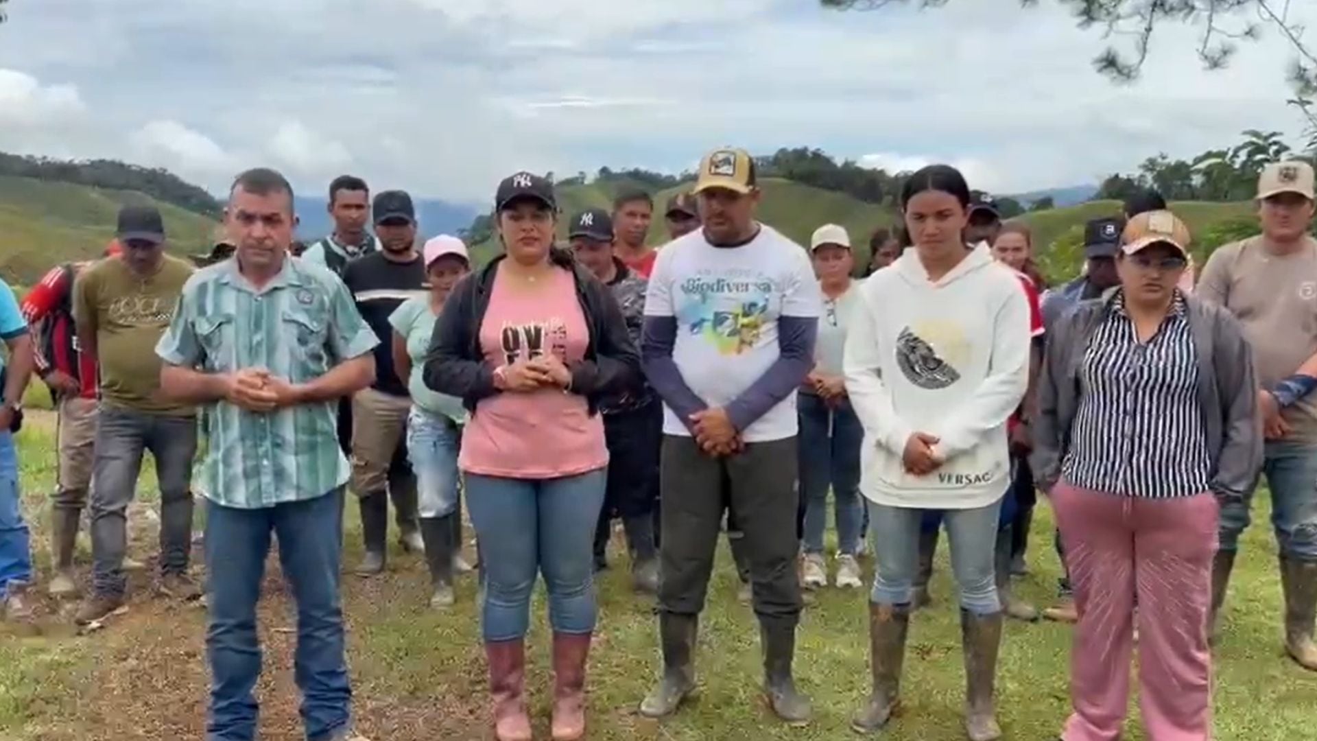 Los líderes campesinos anunciaron que, de persistir la amenaza, su representación jurídica procederá a solicitar medidas cautelares ante la Comisión Interamericana de Derechos Humanos - crédito @corpades/X