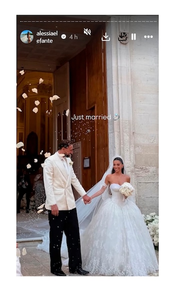 Casamiento de Gianluigi Donnarumma y Alessia Elefante