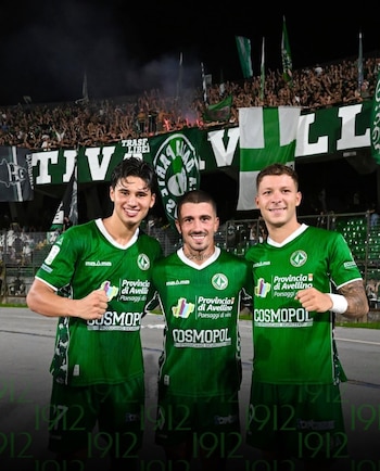 El US Avellino es quinto en la Serie B, aspirando al ascenso a la Serie A - crédito US Avellino