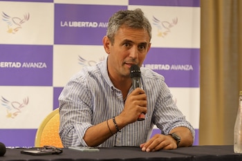 Conferencia de La Libertad Avanza en Mar del plata - Martín Menem