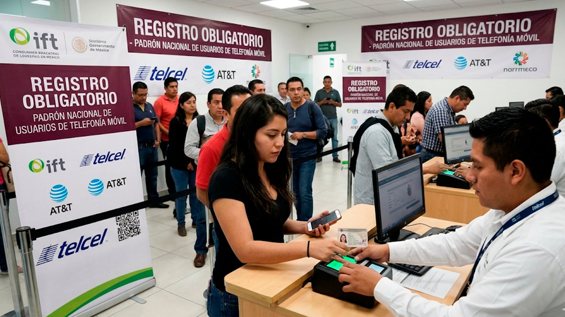 Registro de números celulares en México