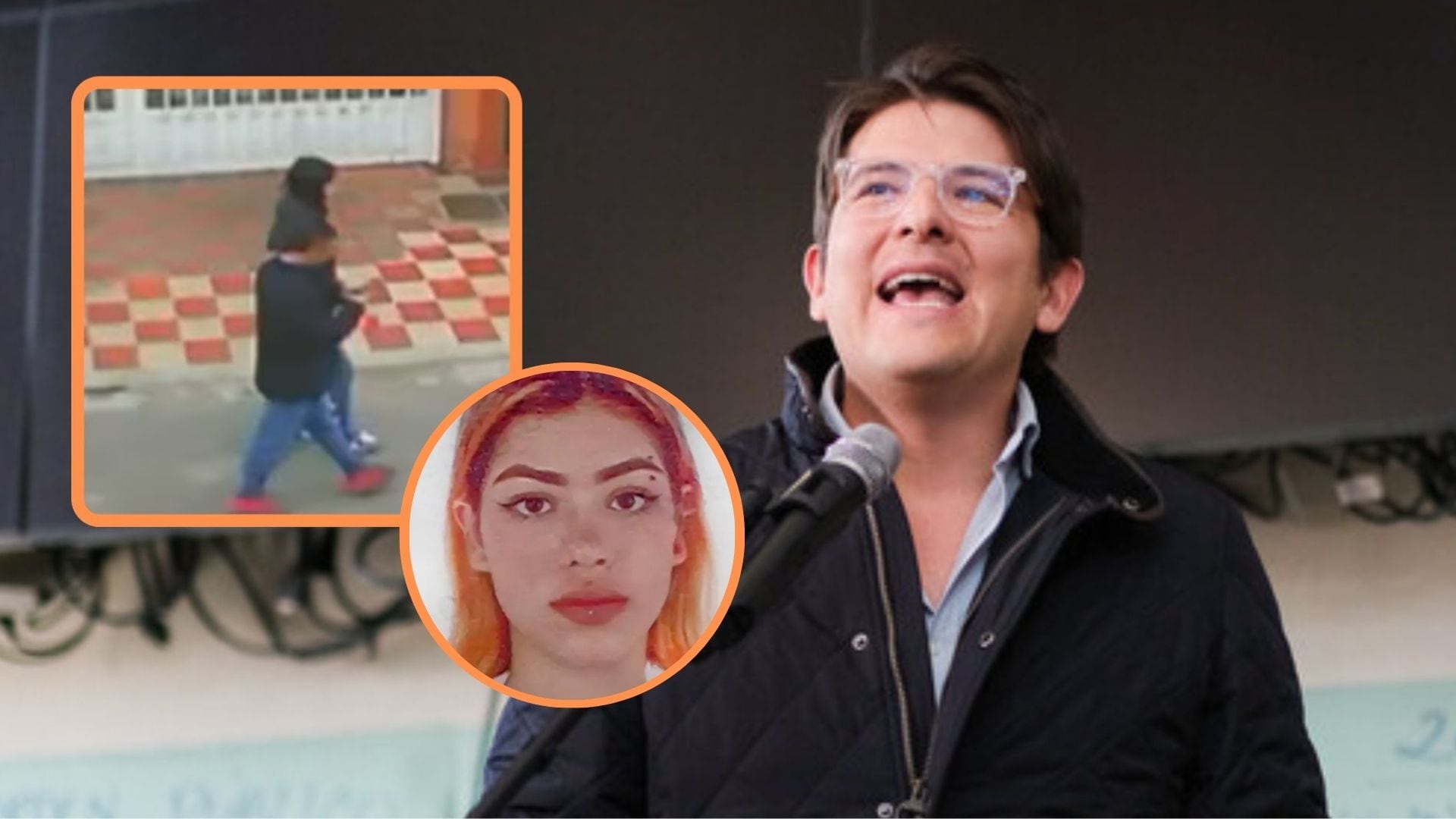 Katherine Martínez, conocida como alias Gabriela, es clave en los seguimientos y contactos previos al magnicidio. - crédito Colprensa/Captura video RCN