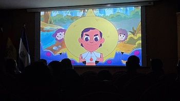 La embajada de El Salvador llevó la producción al Festival de Cine en Español en el Instituto Cervantes, buscando reforzar la identidad cultural salvadoreña (Foto cortesía Embajada de El Salvador en Marruecos)