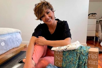 Sonsoles Ónega en una imagen compartida en redes sociales (INSTAGRAM).