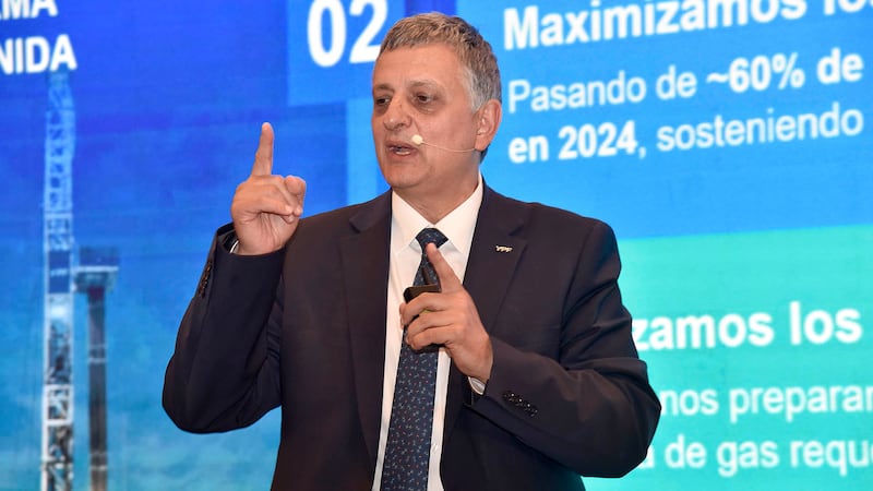 Horacio Marín, presidente de YPF