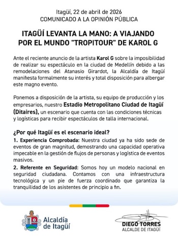 Tropitour - Alcaldía de Itagüi