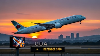 La aerolínea Air Canada abrirá un vuelo directo entre Ciudad de Guatemala y Toronto en diciembre de 2026