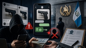 El Ministerio Público de Guatemala alerta sobre estafas con armas traumáticas ofrecidas mediante perfiles falsos en redes sociales