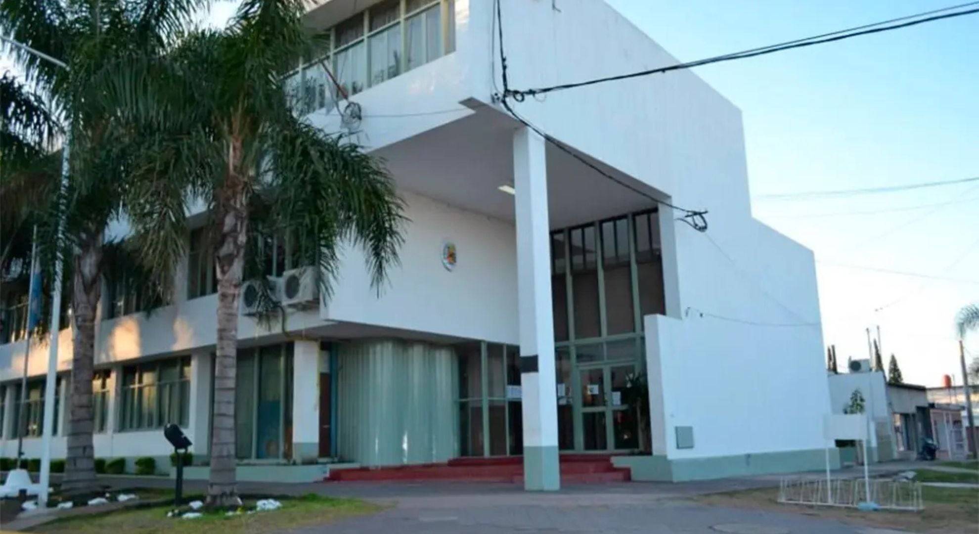 El edificio donde funciona la Municipalidad de Santa Elena (Gentileza: El Once)