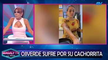 Magaly Medina recuerda sus propias dificultades al hablar de Andrea San Martín: “Yo lo he pasado”. Captura: Magaly TV La Firme.