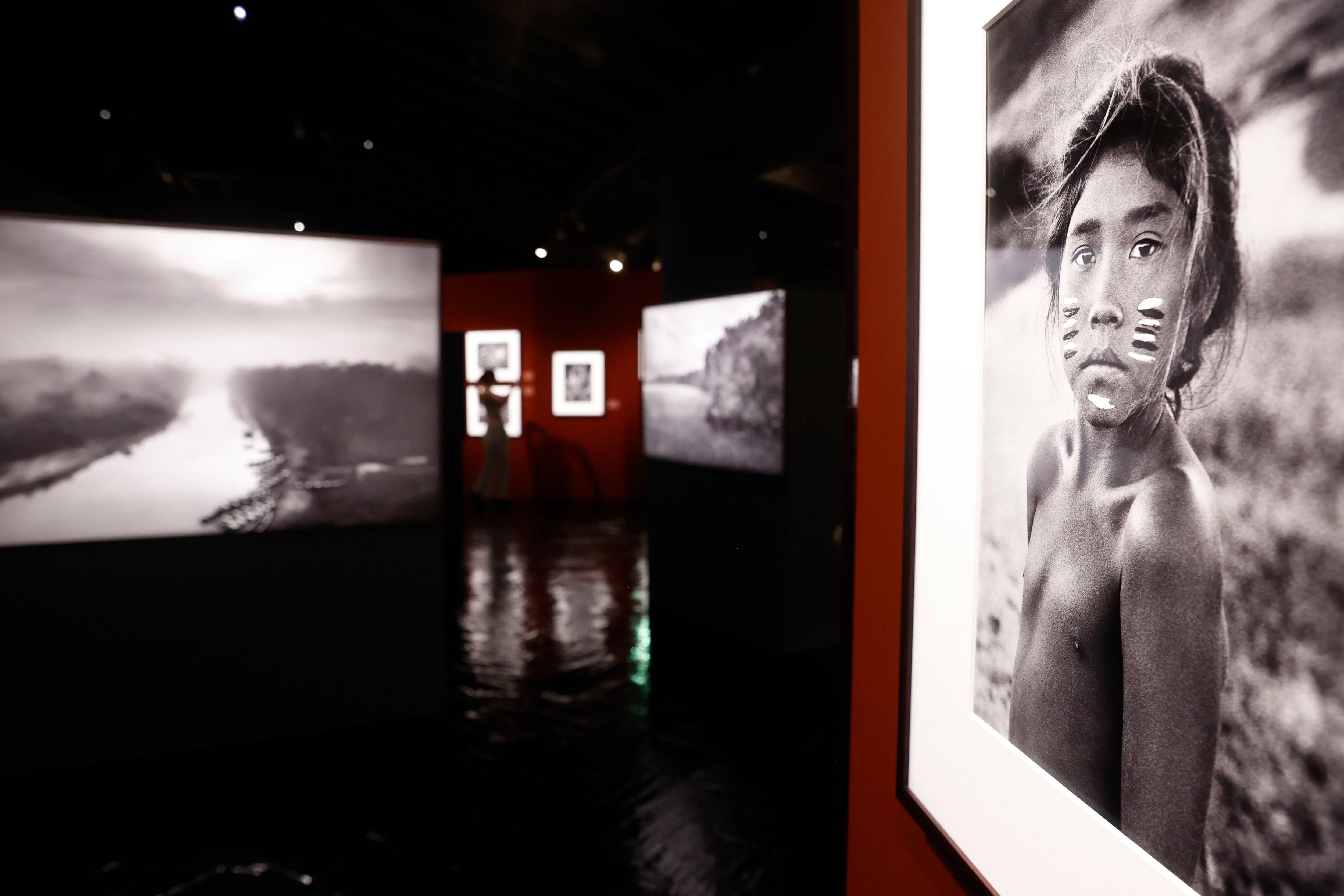 Sebastião Salgado advirtió que el 18 % de la Amazonía ya ha desaparecido; su obra es un grito visual por la conservación. EFE/ Juan Carlos Hidalgo