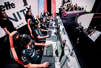 Fotografìa cedida este domingo del equipo Infinity Esports en la Liga Latinoamérica de League of Legends. EFE/Riot Games/