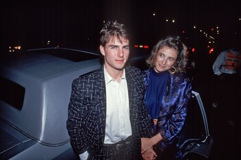 Tom Cruise y Mimi Rogers