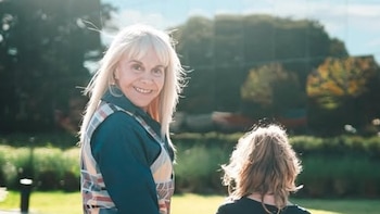 El emotivo saludo de Claudia