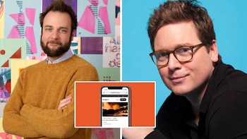 Fundadores de Twitter y Pinterest