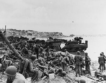Batalla Guam Segunda Guerra Mundial