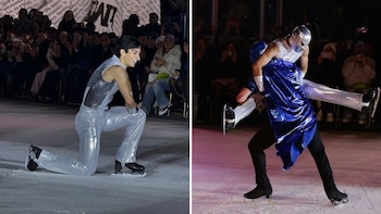 Donovan Carrillo lleva la lucha libre mexicana al hielo y sorprende con homenaje a El Santo y Blue Demon