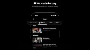 X (antes Twitter) tendrá una pestaña de Historial: qué contenido se guardará