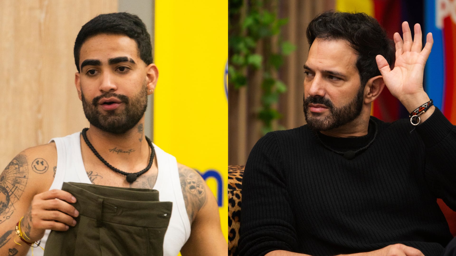 Eidevin y Alejrando recibieron un castigo del jefe que podría dejar a alguno por fuera de la competencia - crédito cortesía Canal RCN