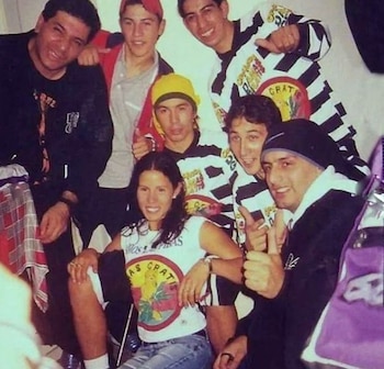 En sus inicios, Romina junto