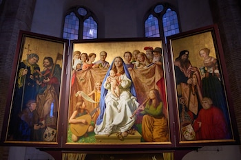 El tríptico del artista alemán