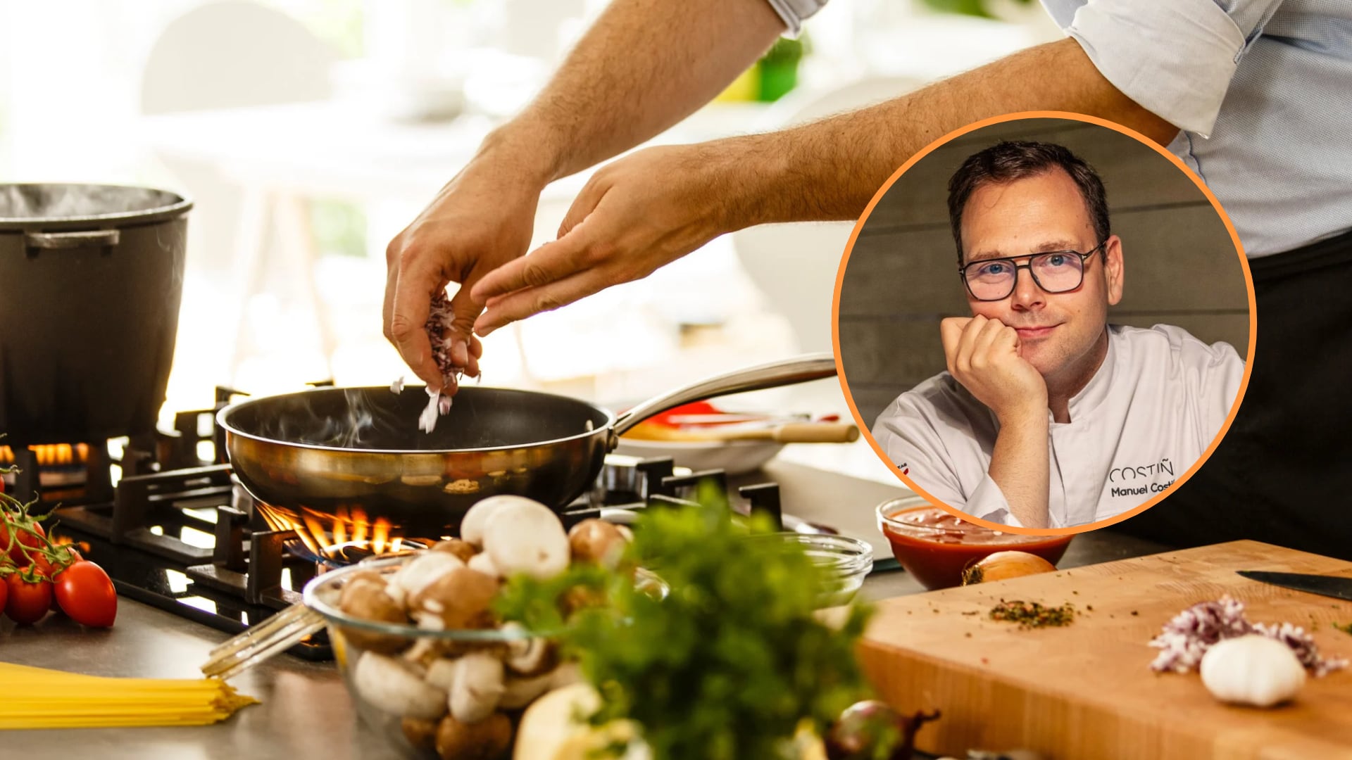 Manuel Costiña, estrella Michelin: “Estas cuatro técnicas Michelin las puedes hacer en tu casa”