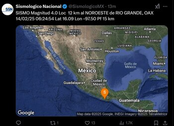 (X @SismologicoMX)
