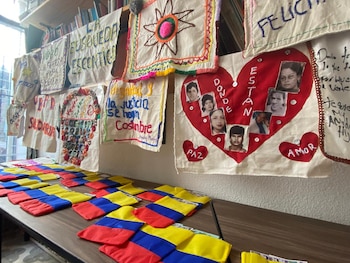 El Intercambio Colombia – Jalisco en CEPAD reunió a mujeres buscadoras de Colombia para compartir experiencias en la búsqueda de personas desaparecidas. | (Crédito: X@CEPAD_AC)