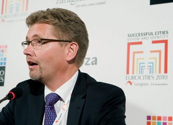 El alcalde de Copenhague, Frank