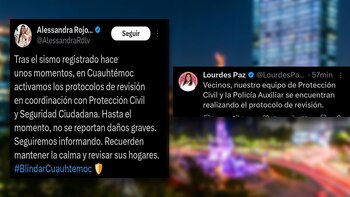 Las alcaldesas de Cuauhtémoc e