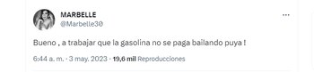 La cantante lanzó, en un