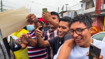 AMLO agradeció las muestras de