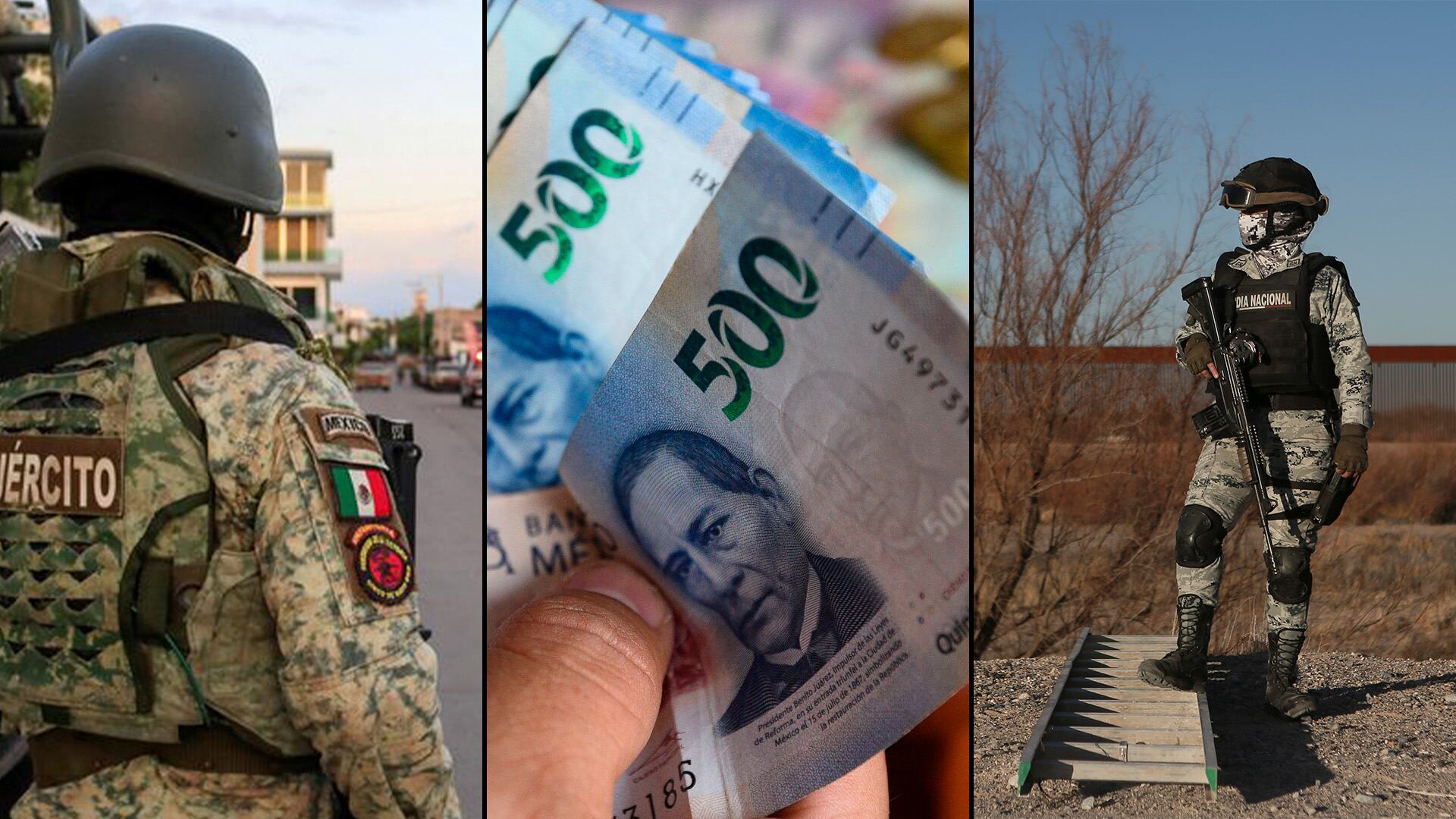 En ambos cuerpos de seguridad, soldado es el puesto más bajo de la jerarquía. Crédito: REUTERS/Jesús Bustamante - Cuartoscuro - AP Foto/Christian Chavez